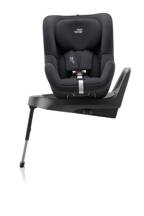 REBOARDER-KINDERSITZ Dualfix M Plus  - Dunkelgrau, Basics, Kunststoff/Textil (44/55/74cm) - Britax Römer