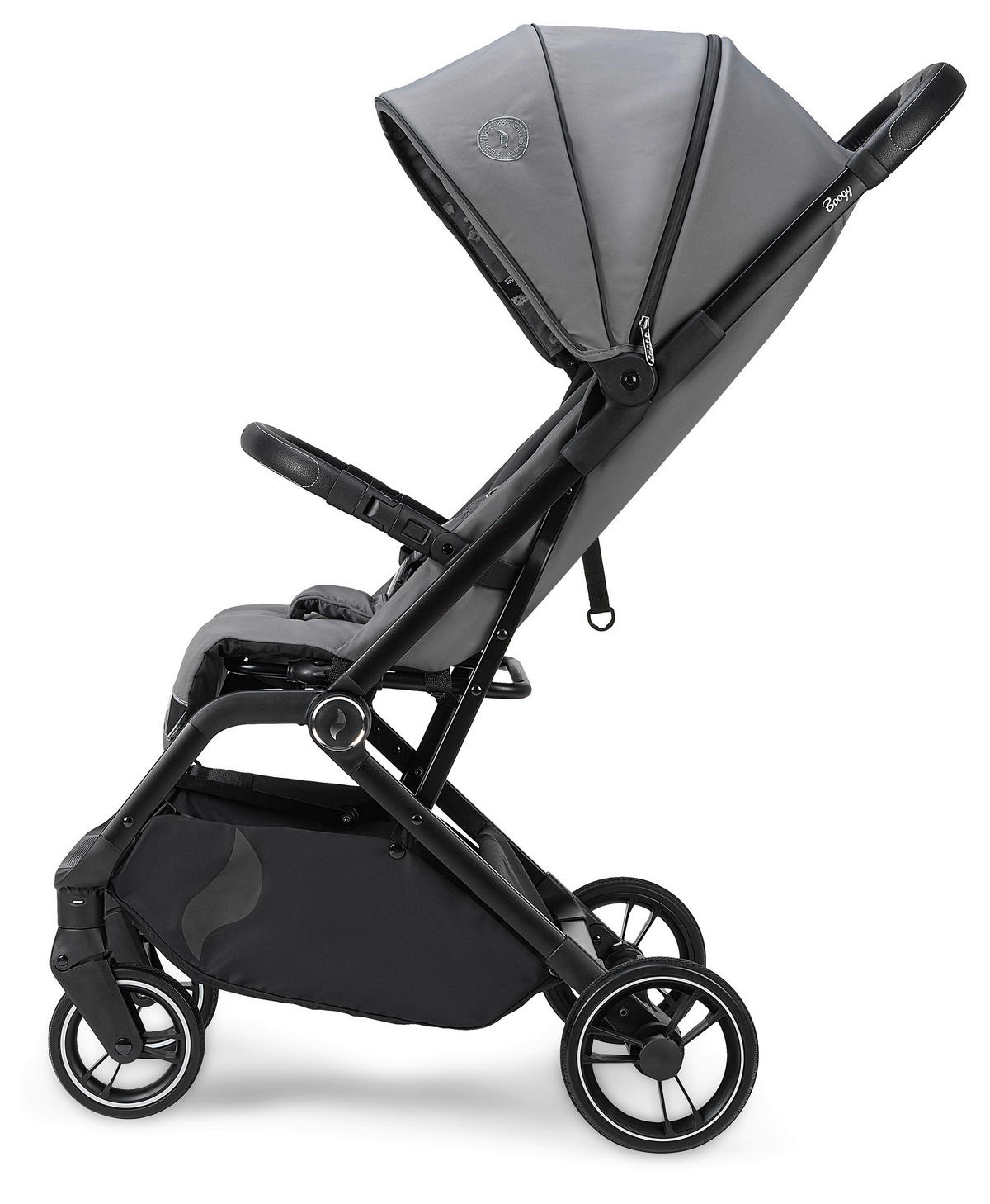 BUGGY Boogy 2 Monster  - Hellgrau/Schwarz, Basics, Textil/Metall (51/105/84,5cm) - Osann