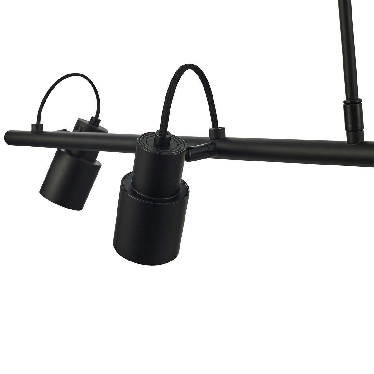 VISEČA SVETILKA  Maxim 95/20/75-130 cm           GU10 - črna, Basics, kovina (95/20/75-130cm)