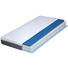 TASCHENFEDERKERNMATRATZE MONA 3000 100/200 cm 19 cm - Anthrazit/Weiß, Basics, Textil (100/200cm) - Dieter Knoll
