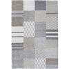 WEBTEPPICH 80/150 cm Mehari Creme, Grau, Dunkelgrau  - Dunkelgrau/Creme, KONVENTIONELL, Kunststoff/Textil (80/150cm) - Novel