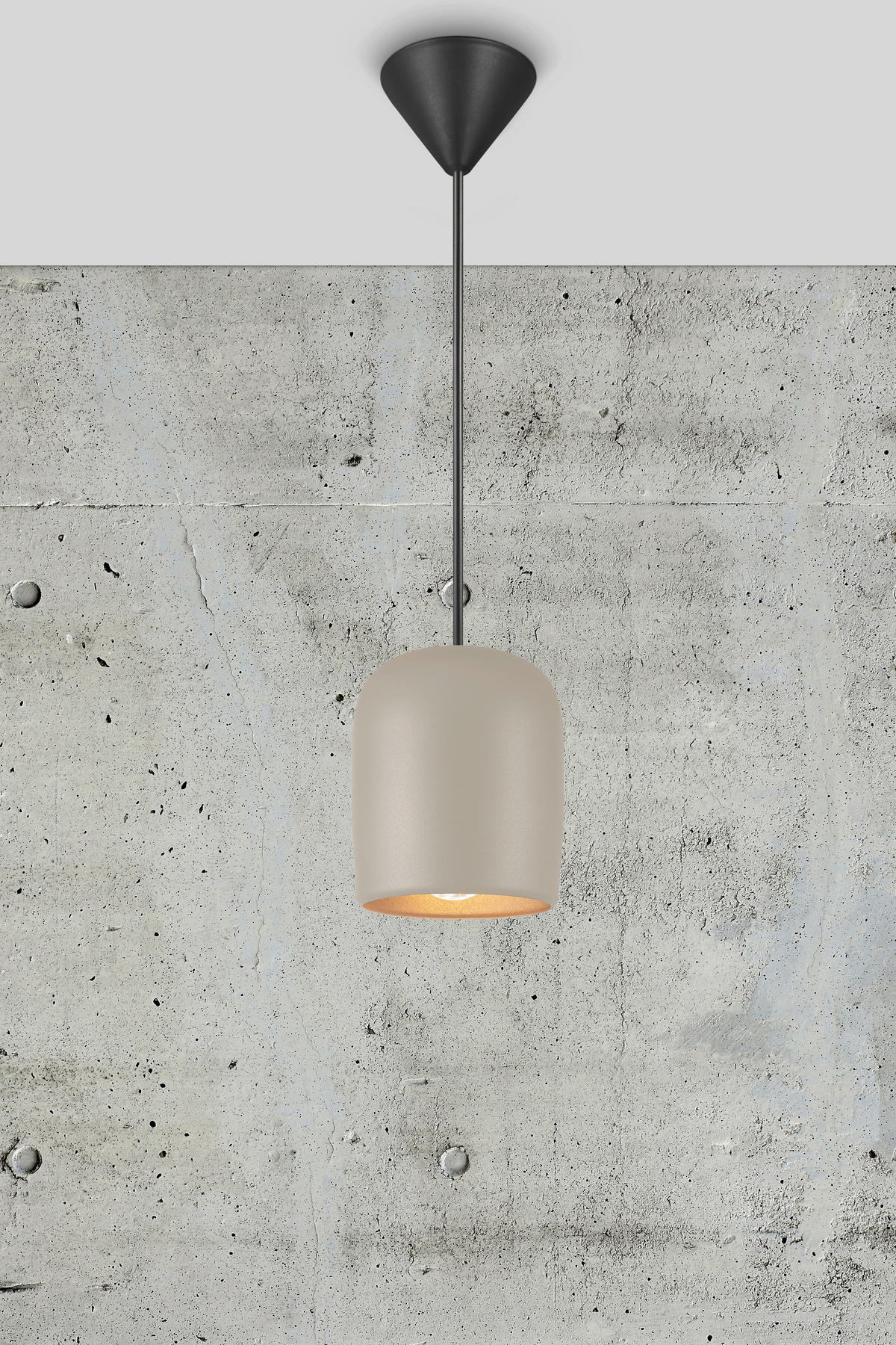 HÄNGELEUCHTE 10/12 cm  - Grau, Design, Metall (10/12cm) - Nordlux