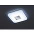 LED-DECKENLEUCHTE - Chromfarben/Weiß, Design, Kunststoff (33/33cm) - Novel LED-DECKENLEUCHTE - Chromfarben/Weiß, Design, Kunststoff (33/33cm) - Novel
