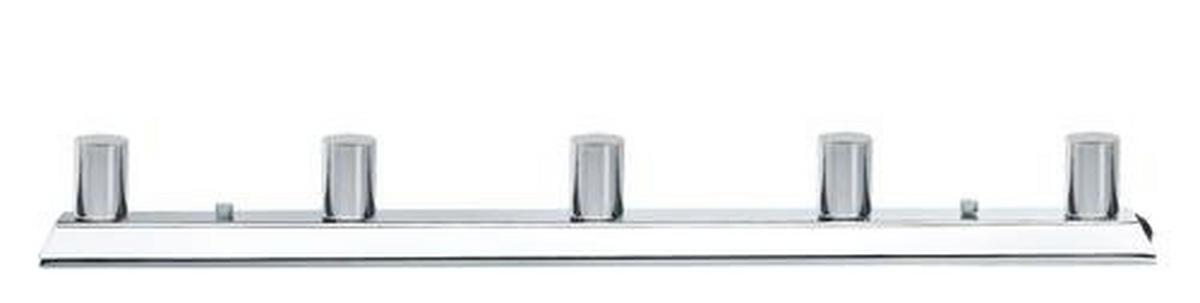 SPIEGELLEUCHTE 65/7,5/5 cm   - Chromfarben, Design, Metall (65/7,5/5cm) - Paulmann