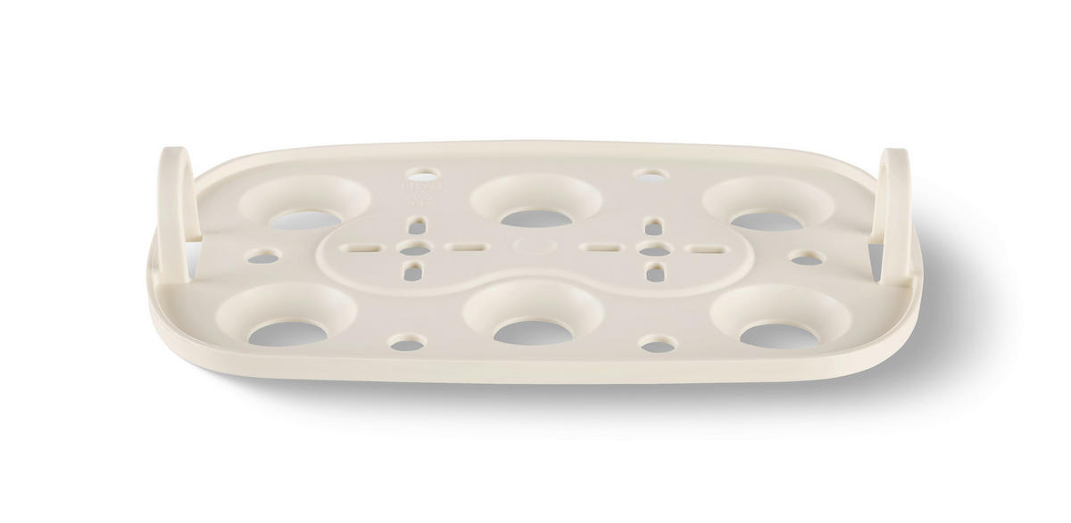 EIERKOCHER  - Creme, Trend, Kunststoff/Metall (19,6/16,1/15,3cm) - Homeware Profession.