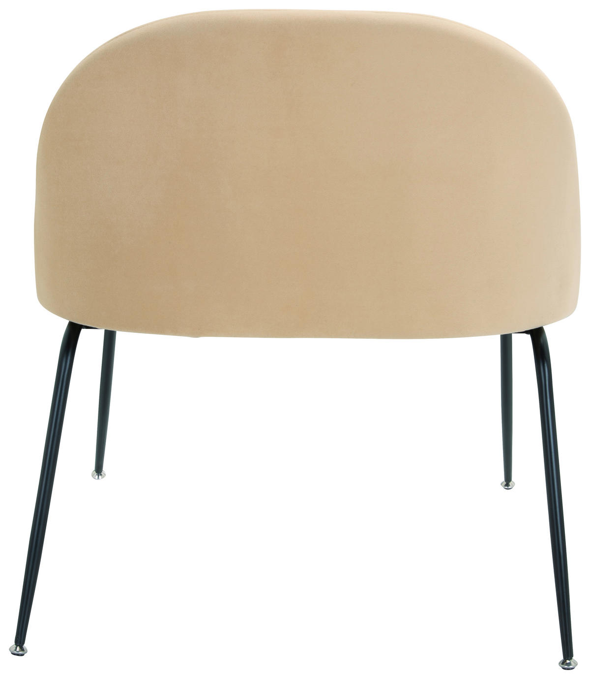 STOL, tekstil bež  - črna/bež, Basics, kovina/tekstil (72/80/65cm) - MID.YOU
