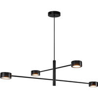 HÄNGELEUCHTE 89,6/8,5 cm  - Schwarz, Design, Metall (89,6/8,5cm) - Nordlux