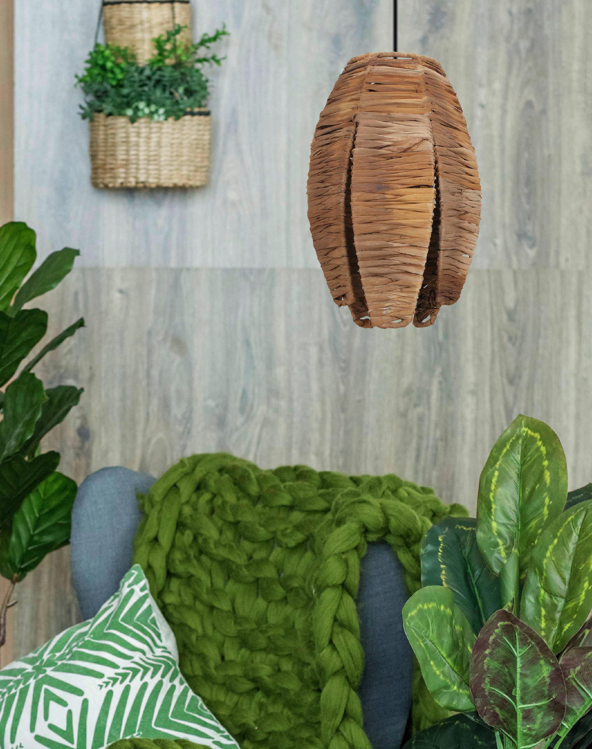 Thumbnail - Eglo Hängeleuchte, Braun, Schwarz, Metall, Textil, länglich,länglich, 110 cm, Lampen & Leuchten, Innenbeleuchtung, Leuch...