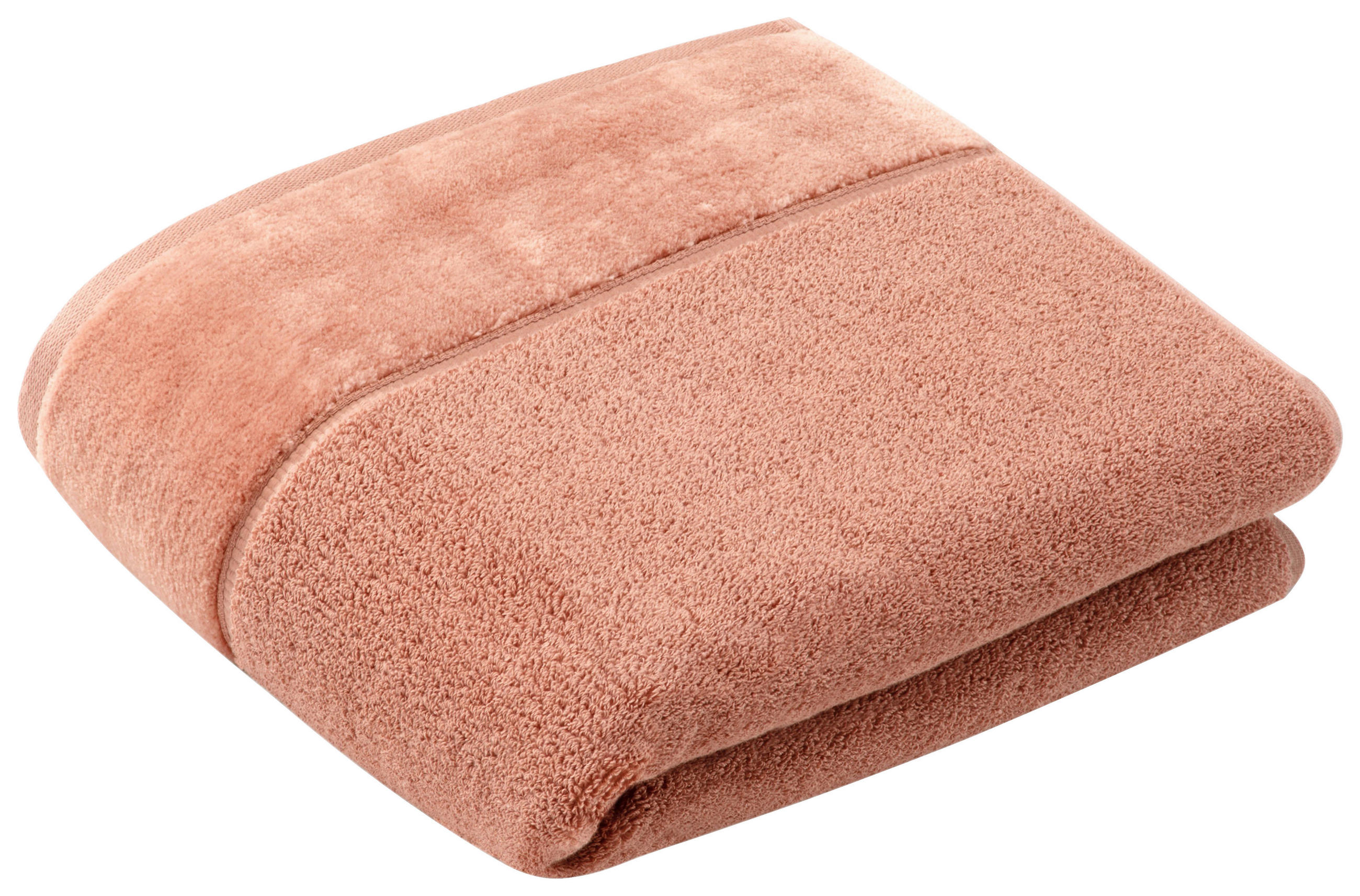DUSCHTUCH Pure 67/140 cm  - Braun, Basics, Textil (67/140cm) - Vossen