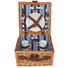 PICKNICKSET Blau, Naturfarben, Weiß - Blau/Naturfarben, LIFESTYLE, Holz (30/17/30cm) PICKNICKSET Blau, Naturfarben, Weiß - Blau/Naturfarben, LIFESTYLE, Holz (30/17/30cm)