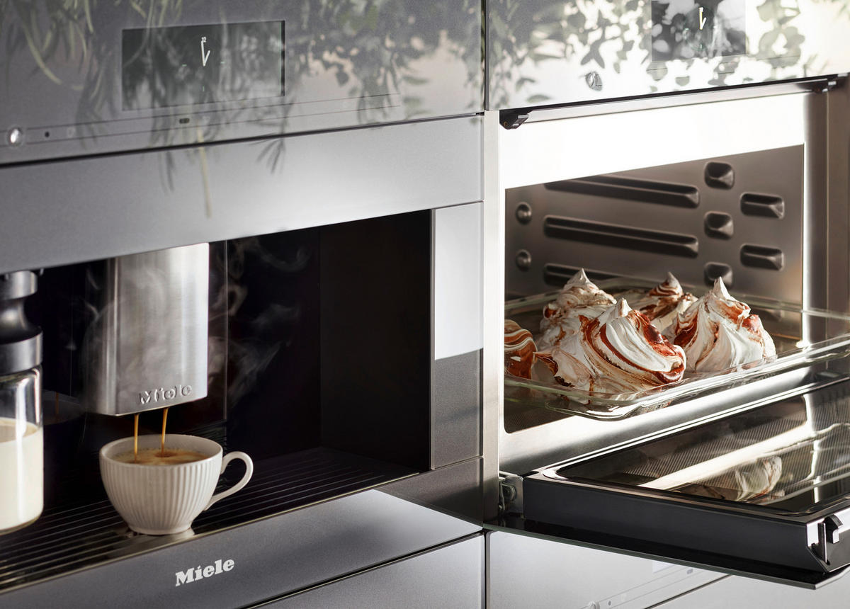 EINBAUBACKOFEN H 7364 BP  - Edelstahlfarben, Basics, Glas/Metall (59,5/59,6/56,9cm) - Miele