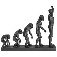 Sculptură - negru, Design, plastic (35/12/26cm) - Ambia Home