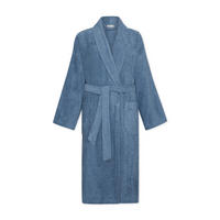 BADEMANTEL HOMEWEAR M Unisex  - Blau, Basics, Textil (Mnull) - Moeve