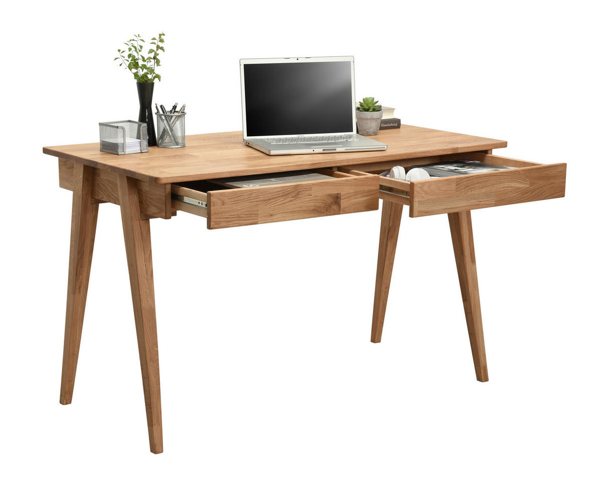 PSACÍ STŮL, divoký dub, 120/65/76 cm - divoký dub, Natur, dřevo (120/65/76cm) - Linea Natura