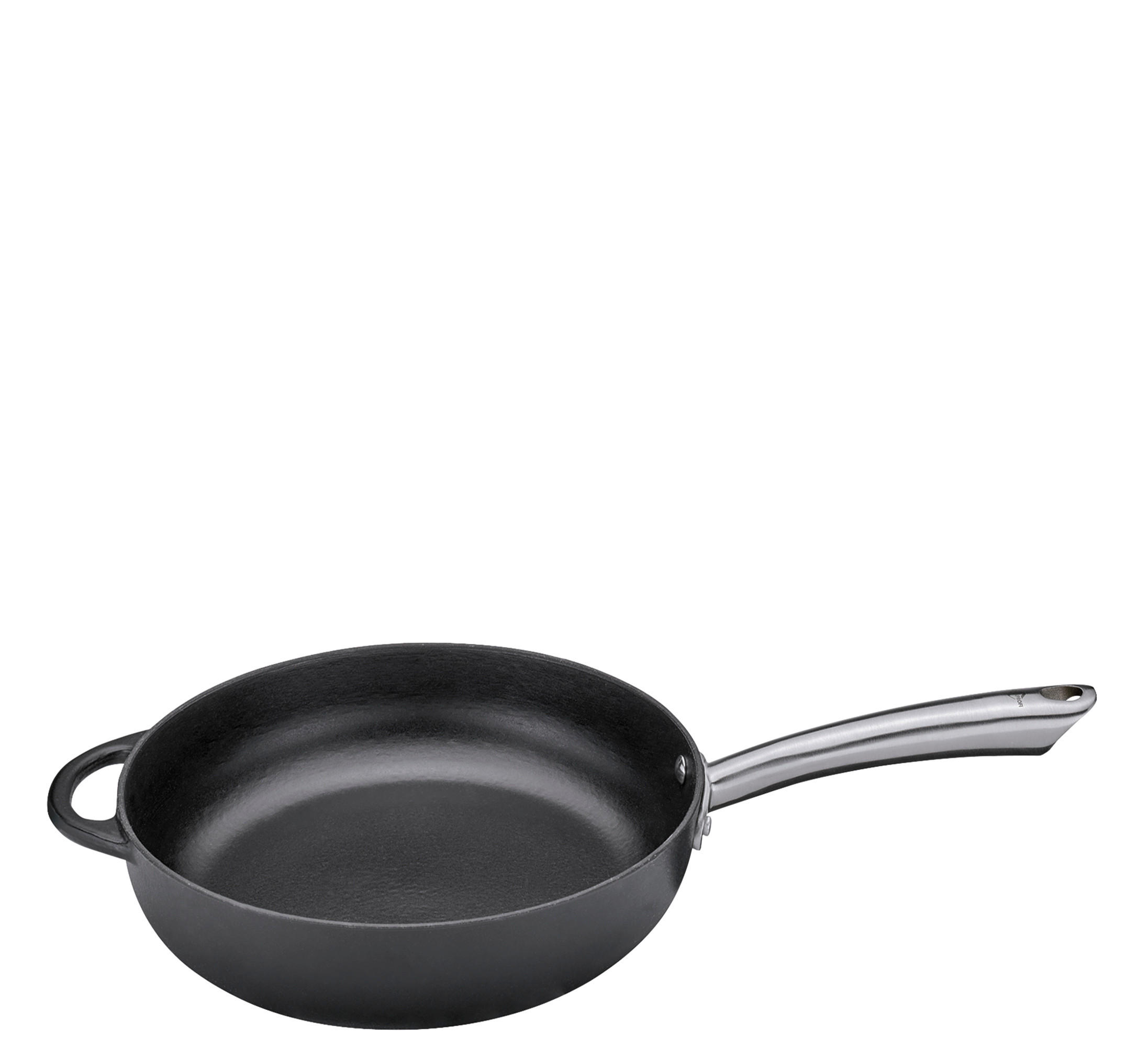 BRATPFANNE PROVENCE Emaille  - Schwarz, Basics, Metall (28/7,5cm) - KÜCHENPROFI