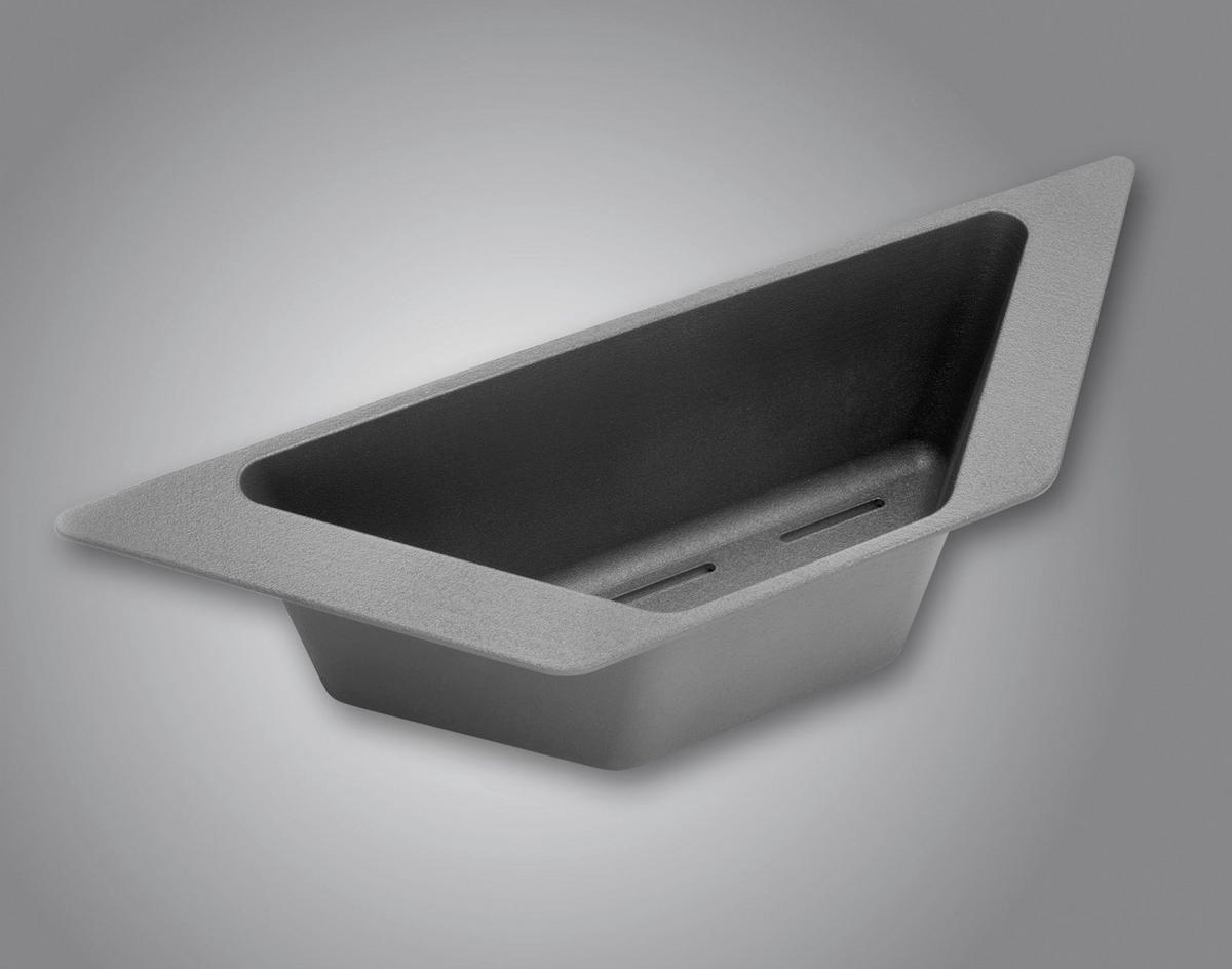 RESTESCHALE  - Dunkelgrau, Basics, Kunststoff (36,4/10,3cm) - Systemceram