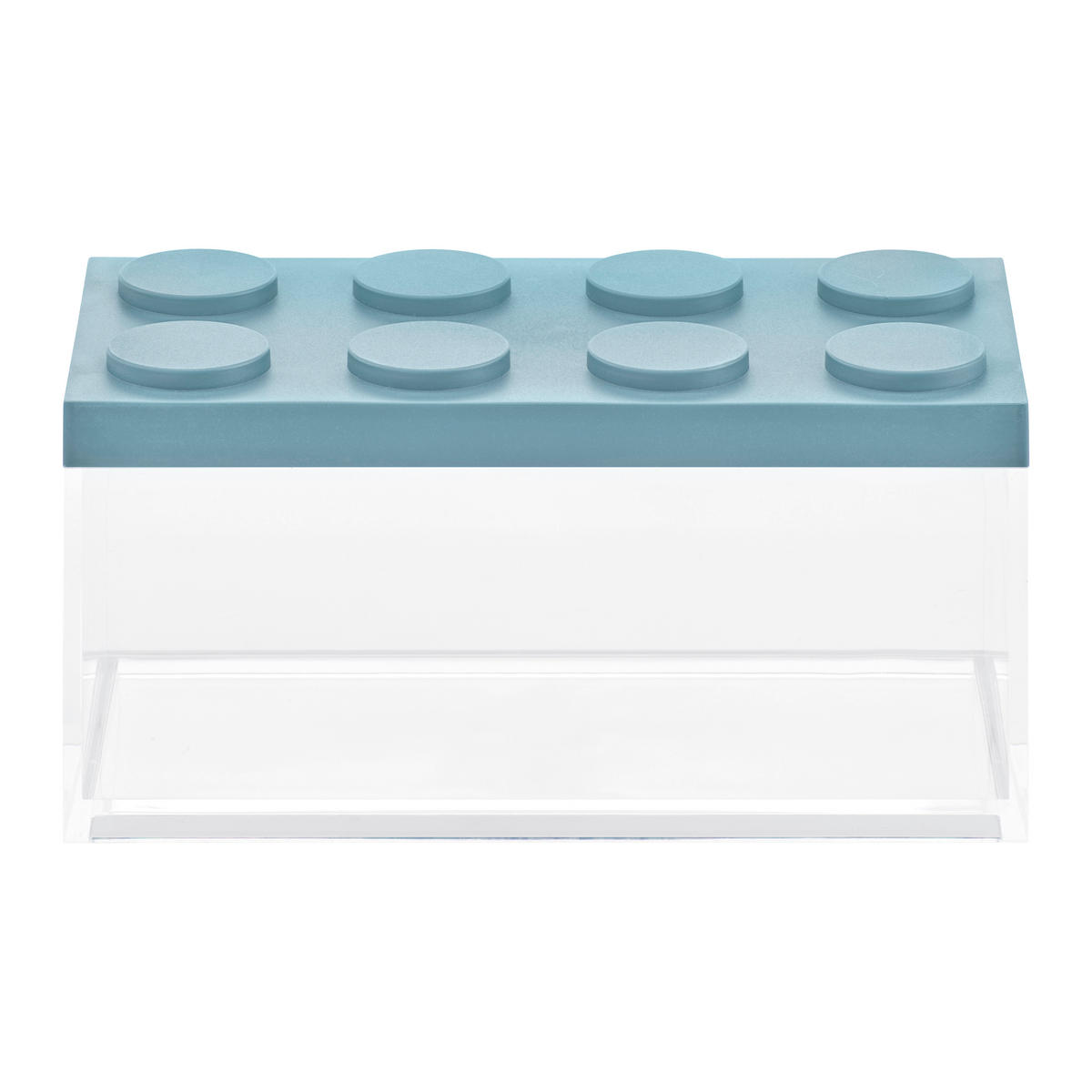 VORRATSDOSE 1,5 L  - Blau/Transparent, Kunststoff (10/20/10,5cm)