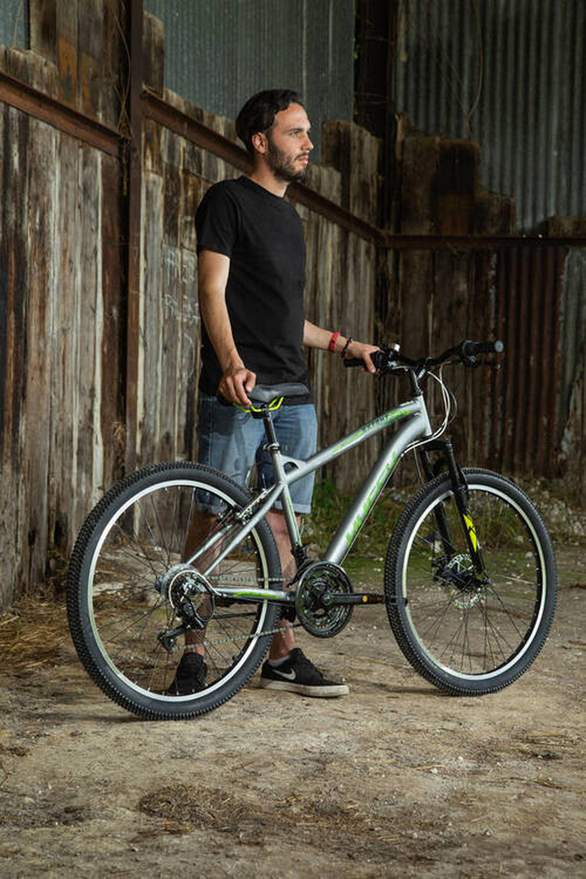 KINDERFAHRRAD 26 Zoll  - Edelstahlfarben, Basics, Metall (61,8/177/104,1cm)