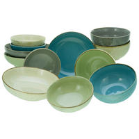 SCHÜSSELSET 12-teilig Nature Collection Bunt   - Multicolor, Basics, Keramik - Creatable