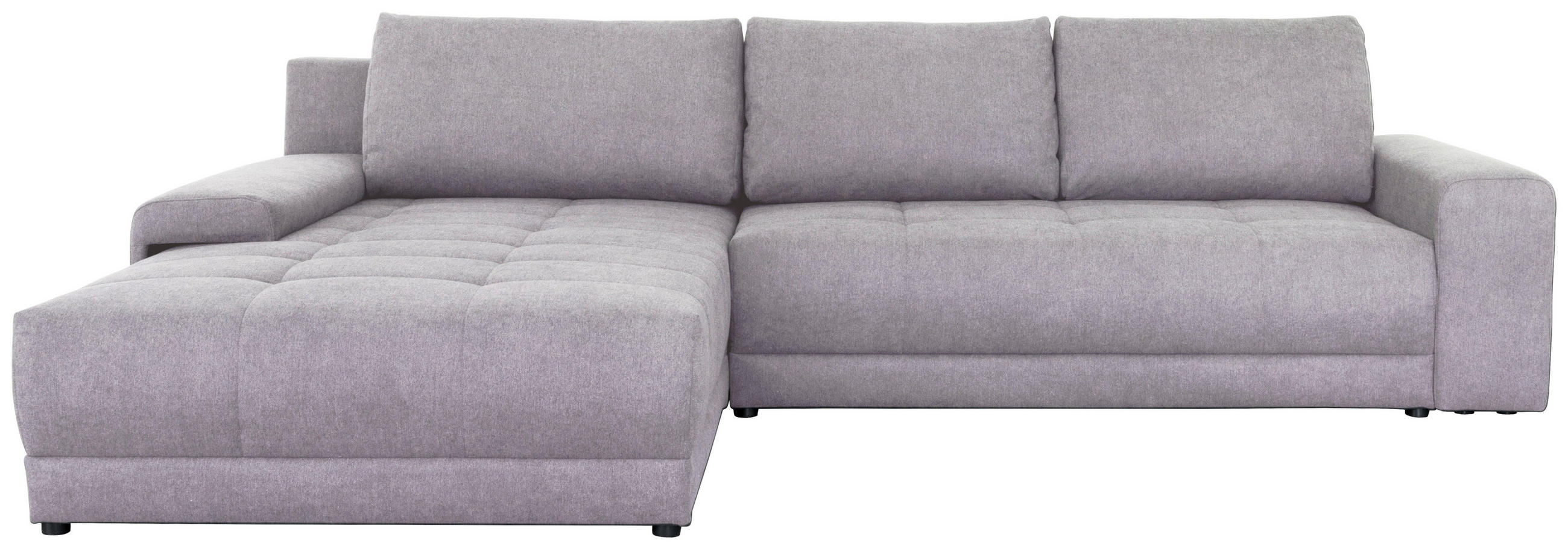 ECKSOFA Grau Webstoff  - Anthrazit/Grau, MODERN, Textil (213/308cm) - MID.YOU