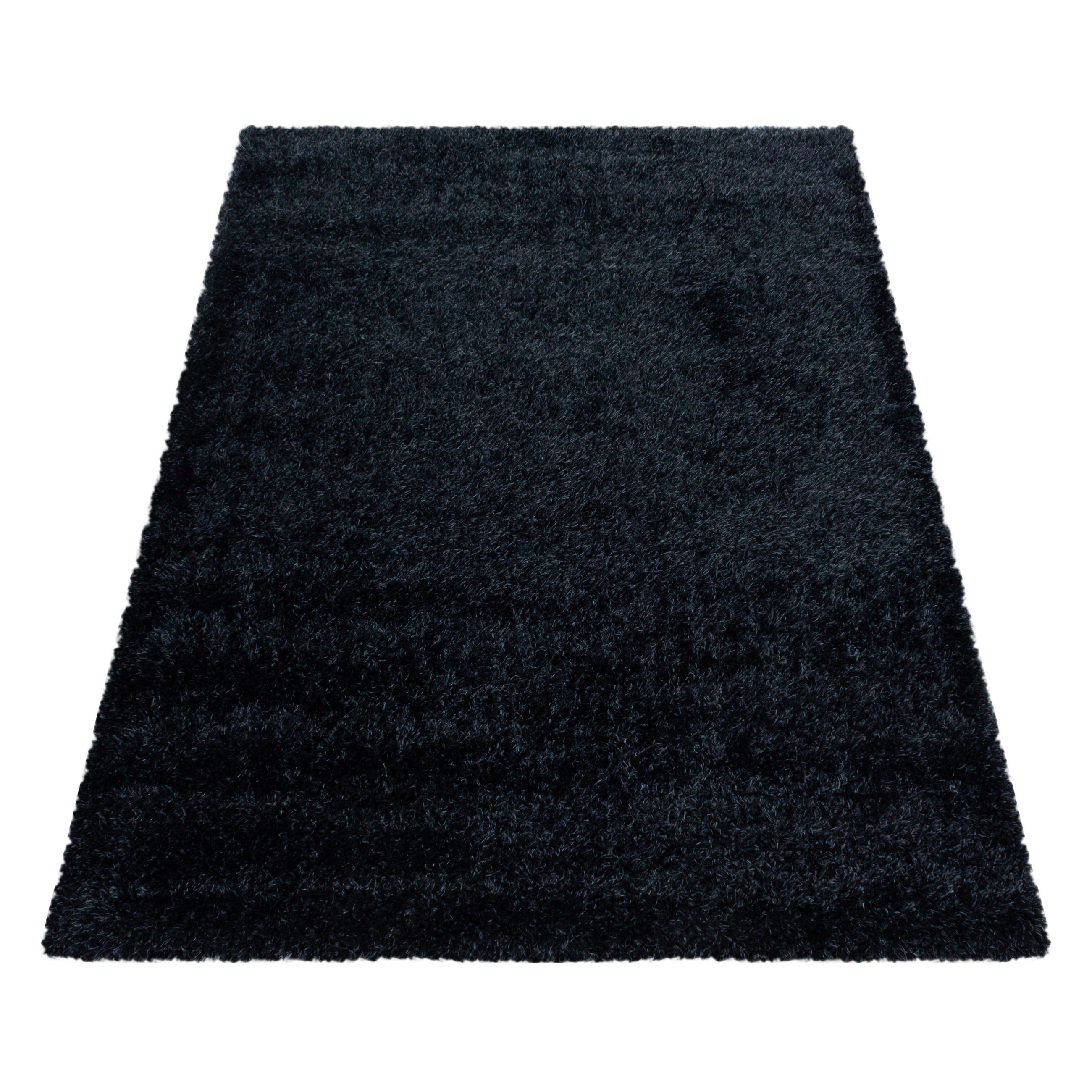 HOCHFLORTEPPICH 240/340 cm Brilliant 4200 schwarz Schwarz  - Schwarz, Basics, Textil (240/340cm) - Novel