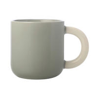 HRNČEK NA KÁVU porcelán keramika  - sivá, Trend, keramika (370ml) - Maxwell & Williams