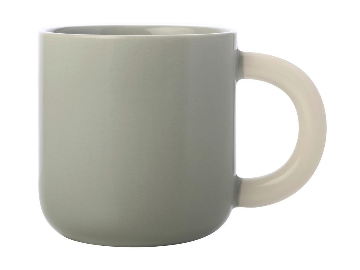 HRNČEK NA KÁVU porcelán keramika  - sivá, Trend, keramika (370ml) - Maxwell & Williams