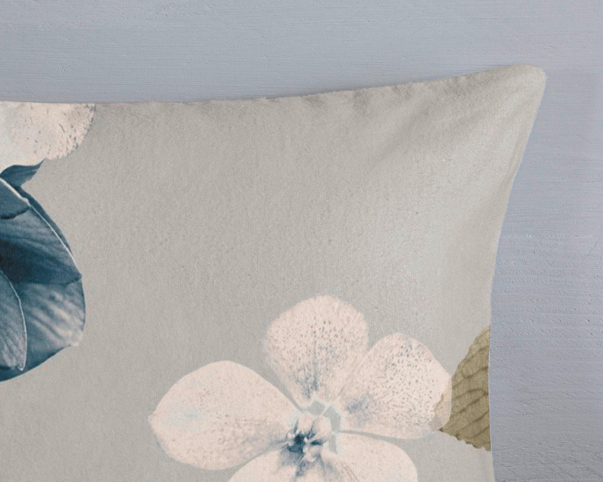 BETTWÄSCHE Good Morning Flanell, Biber 140/200 cm  - Blau/Multicolor, Design, Textil (140/200cm)