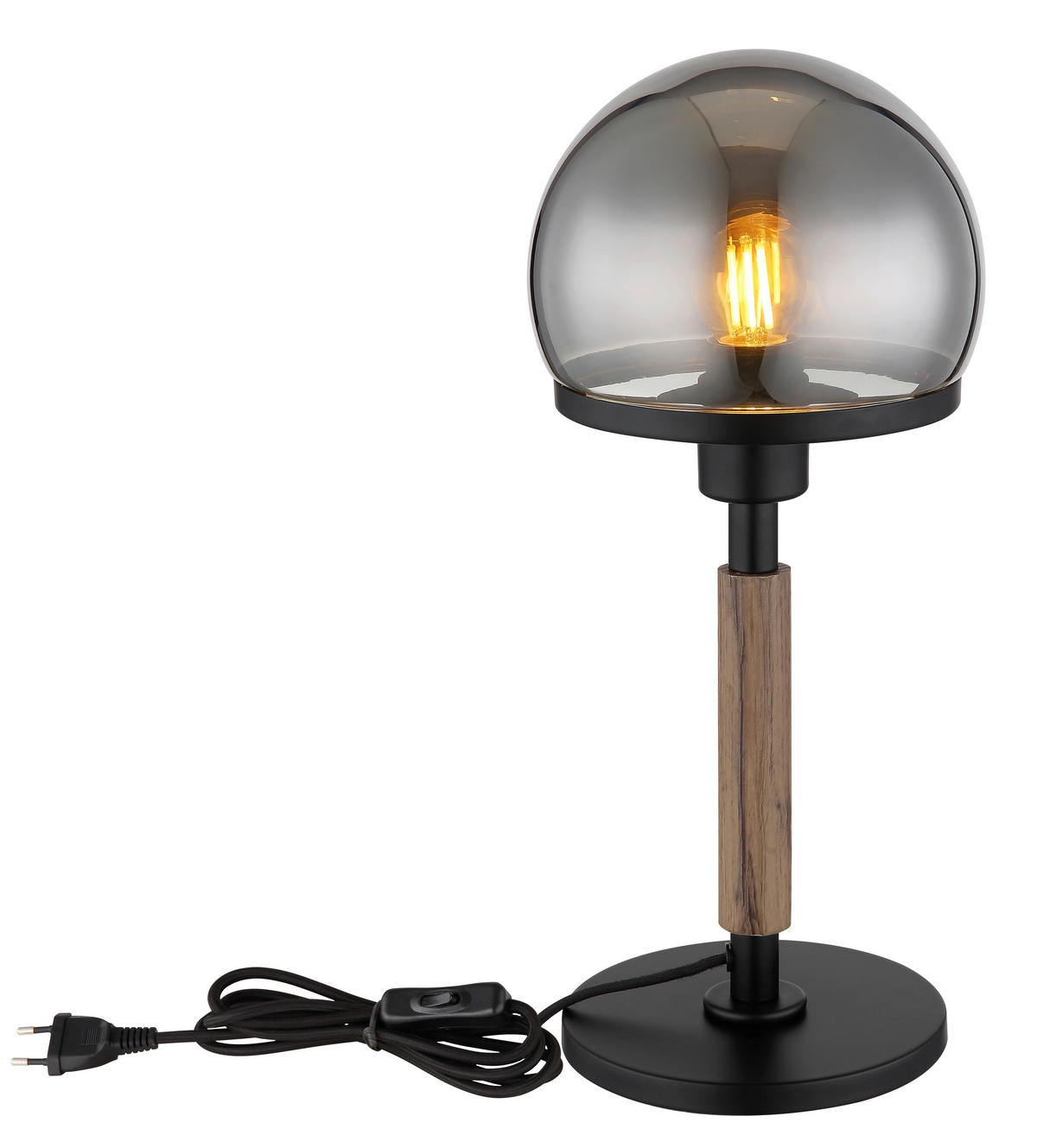 STOLNÍ LAMPA, E27, 18/40 cm  - Natur (18/40cm) - Globo