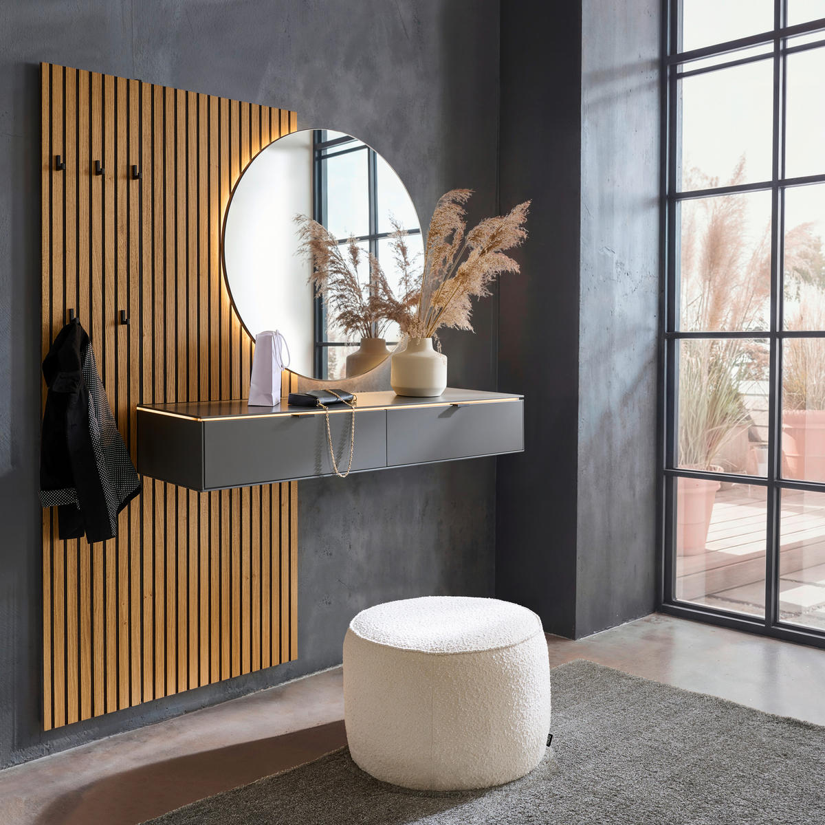 WANDSPIEGEL 100/100/2 cm  - Design, Glas (100/100/2cm) - Dieter Knoll