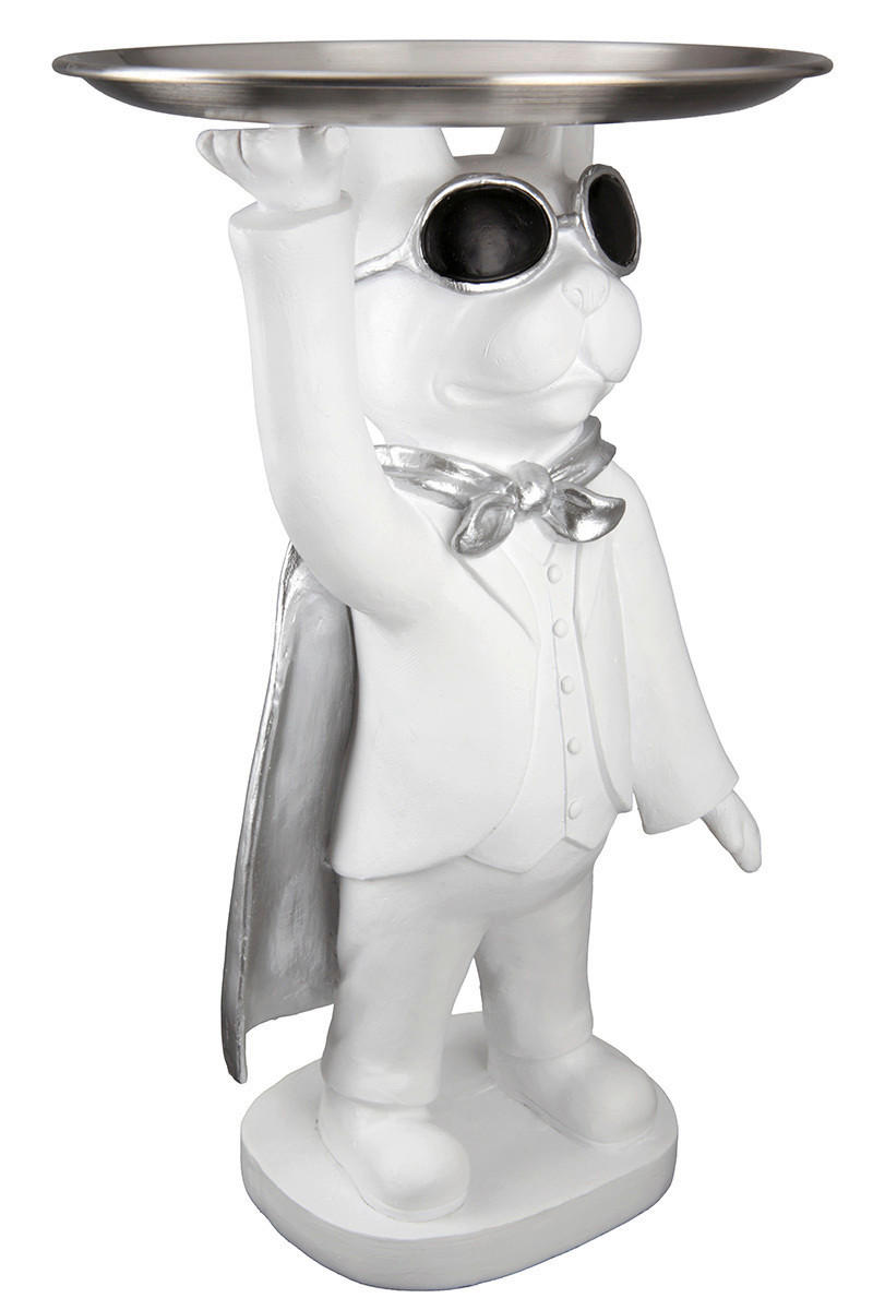 DEKOHUND - Weiss, Basics, Kunststoff (10/13/31cm)