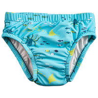 BADEWINDEL Sealife  - Türkis, Basics, Textil (62/68null) - My Baby Lou