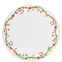 KROŽNIK - bela/večbarvno, Basics, keramika (31/31/5cm) - Rosenthal