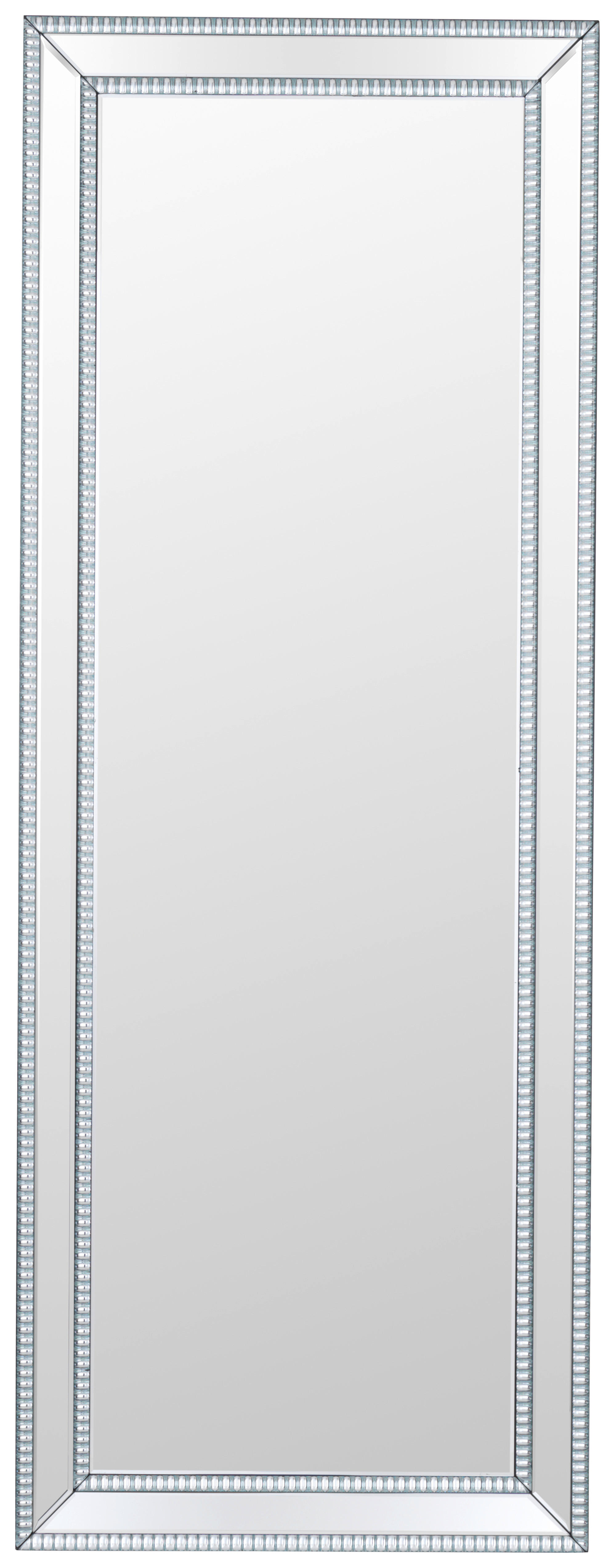 Xora NÁSTĚNNÉ ZRCADLO 60/160/4 cm - barvy stříbra
