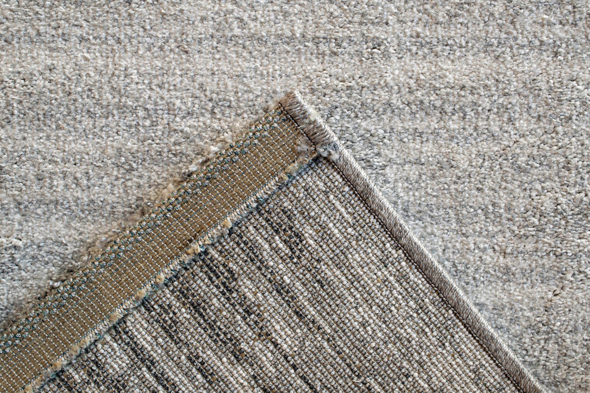 LÄUFER 67/340 cm Sorrent  - Dunkelgrau/Silberfarben, Design, Textil (67/340cm) - Novel