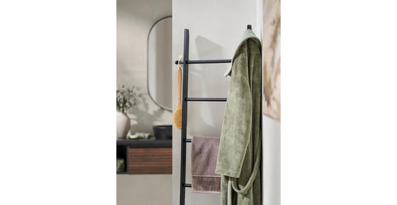WASCHTISCHKOMBI 180 cm  - Dunkelgrau/Dunkelbraun, Design, Keramik/Holzwerkstoff (180cm) - Novel