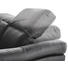 WOHNLANDSCHAFT Echtleder Lederlook Kopfteilverstellung, Relaxfunktion - Chromfarben/Schwarz, Design, Leder/Holz (267/219cm) - Cantus