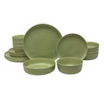 KOMBISERVICE Grün Colori verde 24-teilig 6 Personen  - Grün, Trend, Keramik - Novel