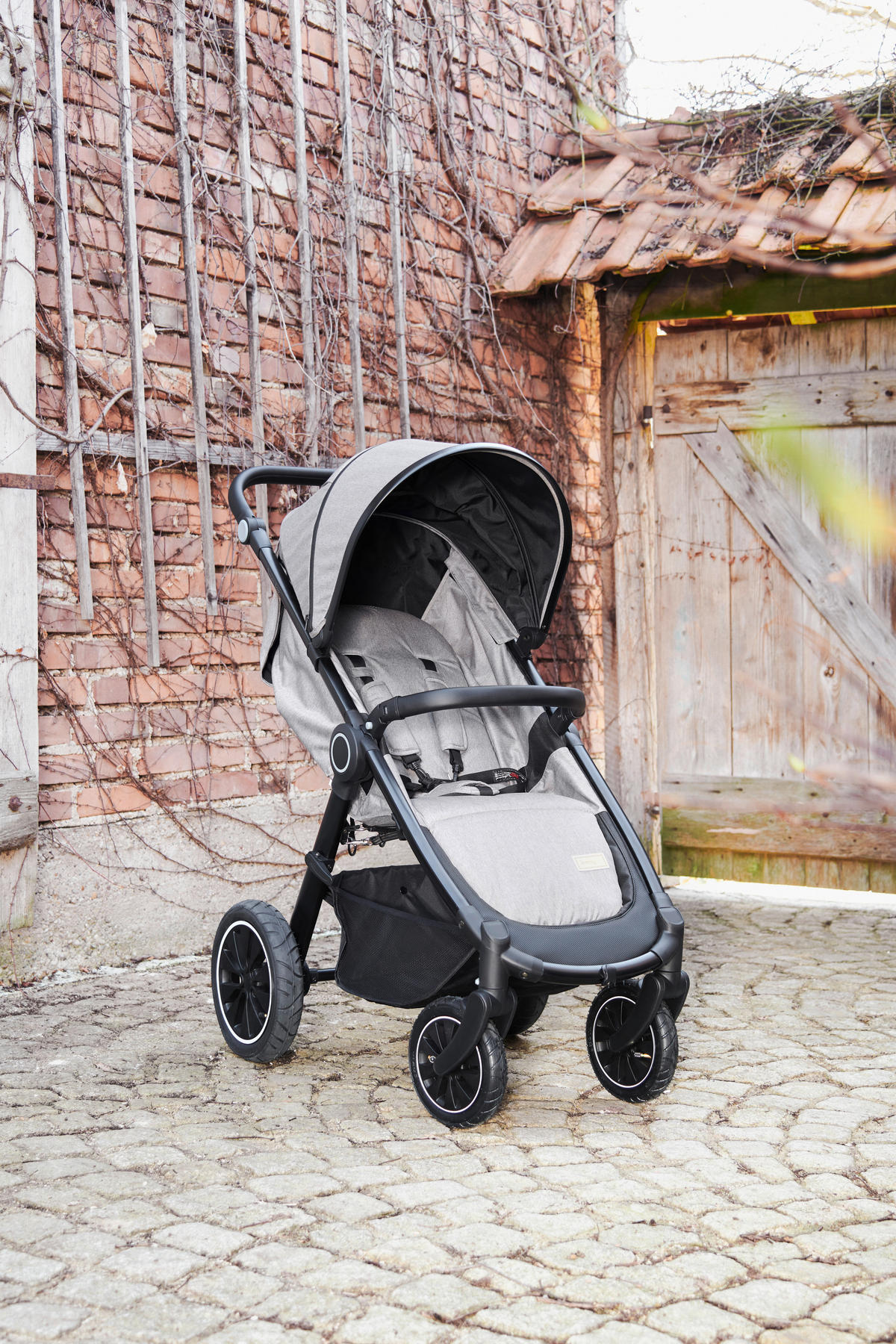 JIMMYLEE Buggy klappbar in Taupe & Schwarz kaufen