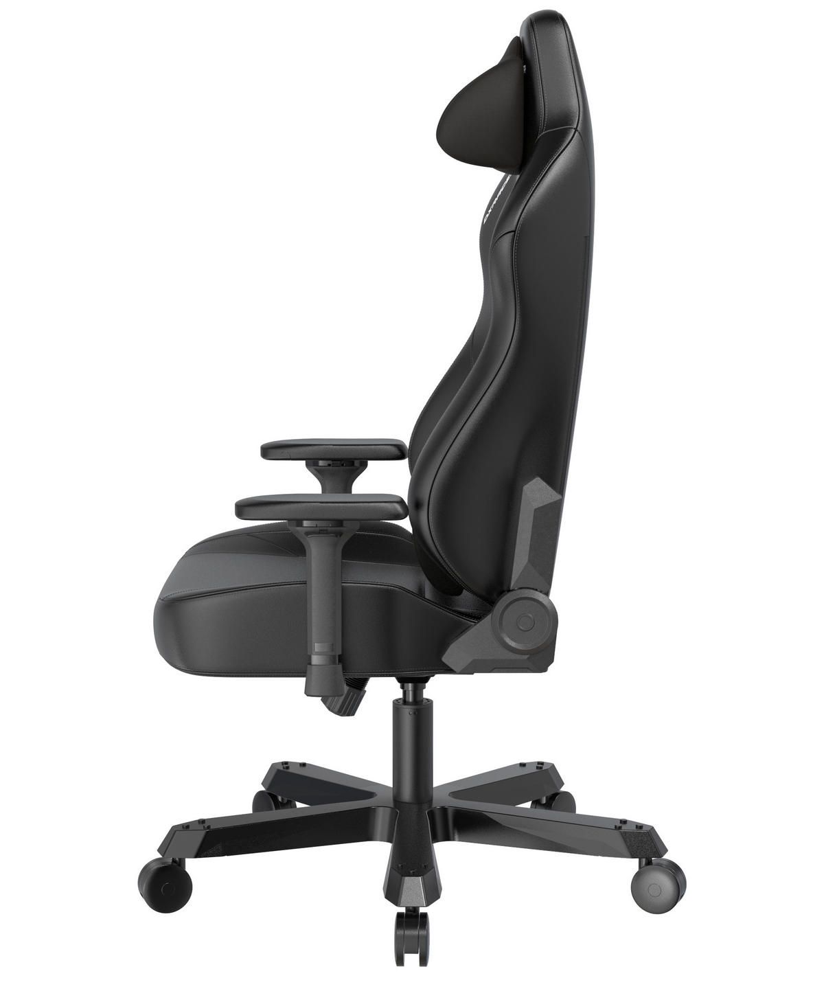 GAMINGSTUHL Schwarz Metall, Textil   - Schwarz, KONVENTIONELL, Textil/Metall (80/138,5-148/60cm) - Dxracer