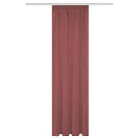 FERTIGVORHANG  halbtransparent    - Beere, Basics, Textil (140cm)