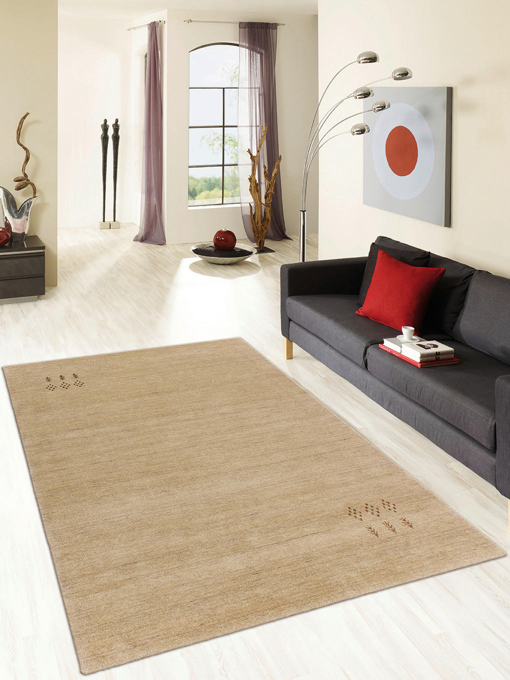 ORIENTTEPPICH 70/140 cm Katalog 01/2021 Indien Creme, Champagner, Beige, Hellbraun  - Hellbraun/Champagner, Basics, Textil (70/140cm) - Cazaris