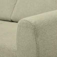ECKSOFA Hellgrün Flachgewebe  - Buchefarben/Hellgrün, KONVENTIONELL, Holz/Textil (166/241cm) - Carryhome