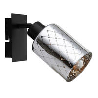 STRAHLER 8/16,5/20 cm   - Klar/Chromfarben, Basics, Glas/Metall (8/16,5/20cm) - Globo