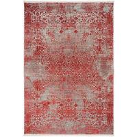WEBTEPPICH 140/200 cm Rot  - Rot, Design, Textil (140/200cm) - Musterring