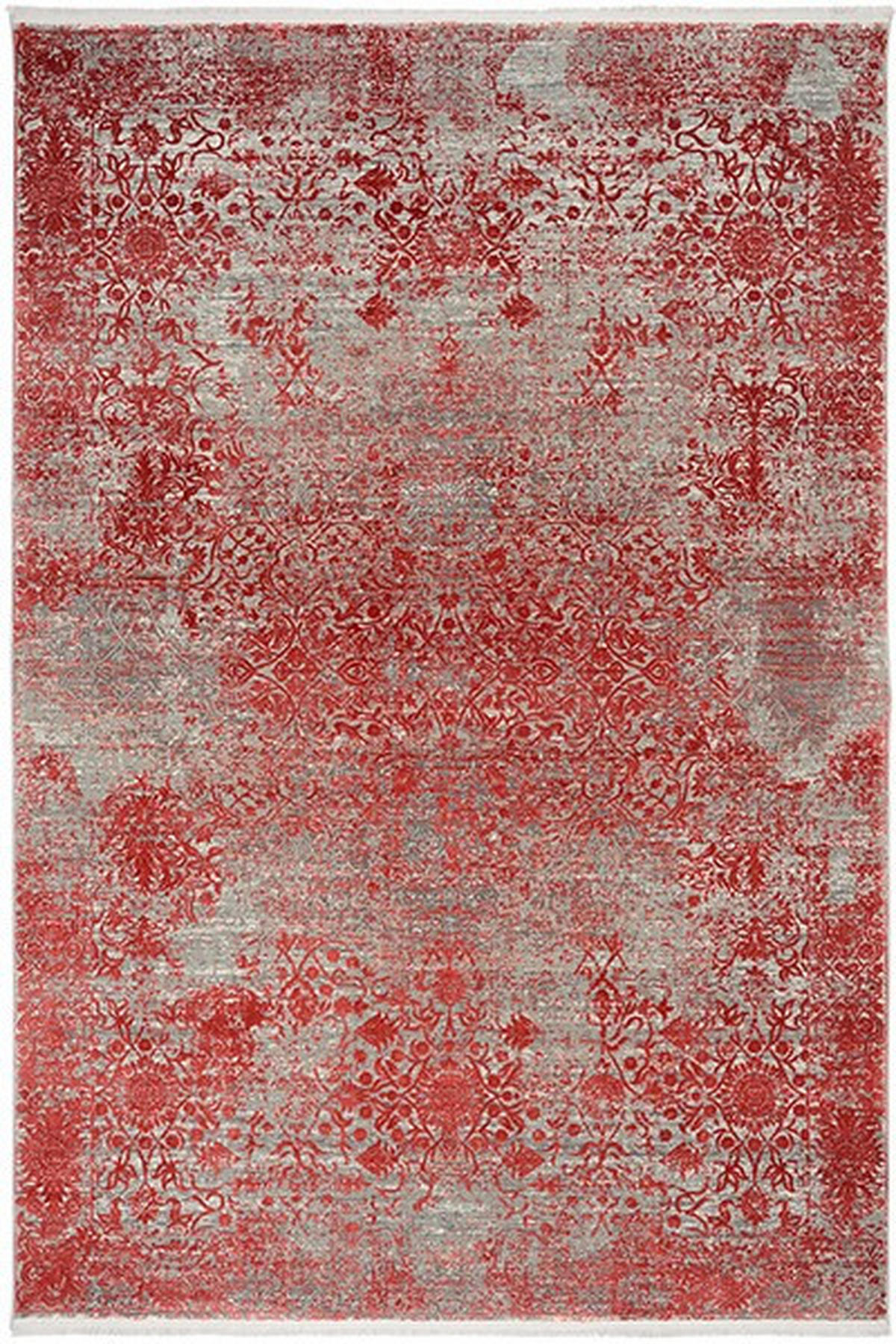 WEBTEPPICH 140/200 cm Rot  - Rot, Design, Textil (140/200cm) - Musterring