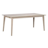 MATBORD ek Bianco rektangulär  utdragbar  - ek Bianco, Design, trä (180/90/74cm) - Rowico