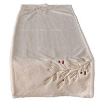 TISCHLÄUFER  - Rot/Creme, Basics, Textil (140/40/0,5cm) - Boltze Home