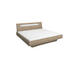 SCHLAFZIMMER Eichefarben, Weiß - Eichefarben/Weiß, Basics, Glas (180/200cm) - CANTUS