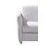 SCHLAFSOFA Hellgrau - Chromfarben/Hellgrau, KONVENTIONELL, Textil/Metall (157/88/99cm) - Carryhome SCHLAFSOFA Hellgrau - Chromfarben/Hellgrau, KONVENTIONELL, Textil/Metall (157/88/99cm) - Carryhome